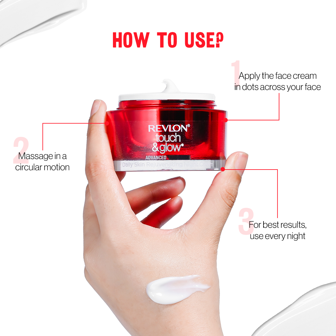 Touch &amp; Glow Advanced Radiance Daily Skin Rejuvenating Night Cream