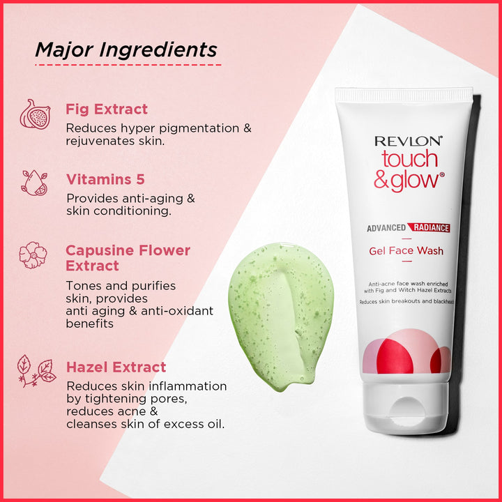 Touch & Glow Advanced Radiance Gel Face Wash