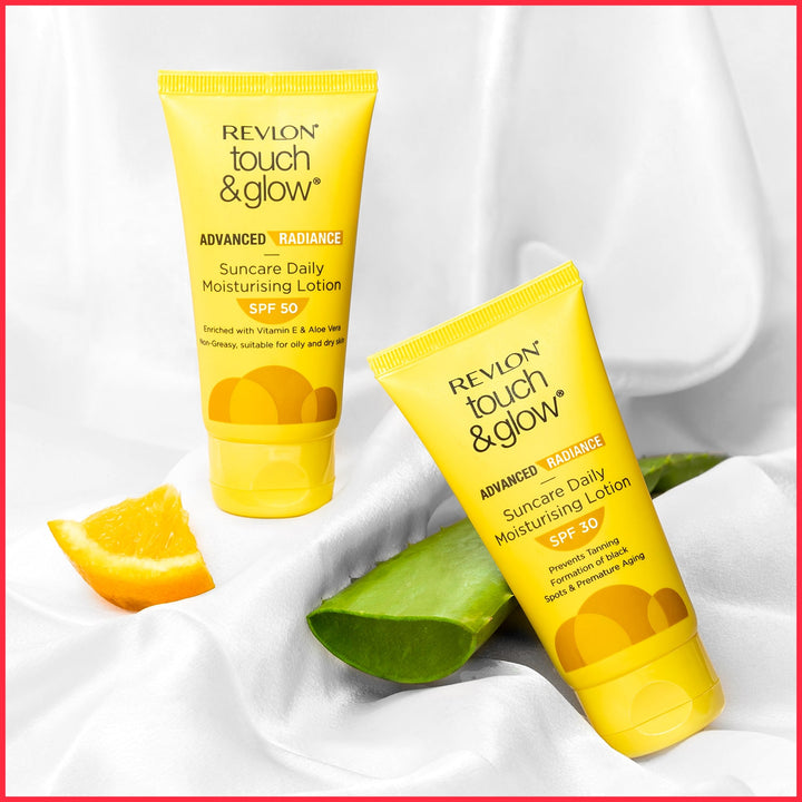 Touch & Glow Advanced Radiance Sun Care Daily Moisturizing Lotion Spf 30